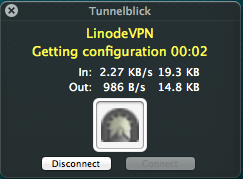 Splash screen for TunnelBlick. Splash screen for TunnelBlick.