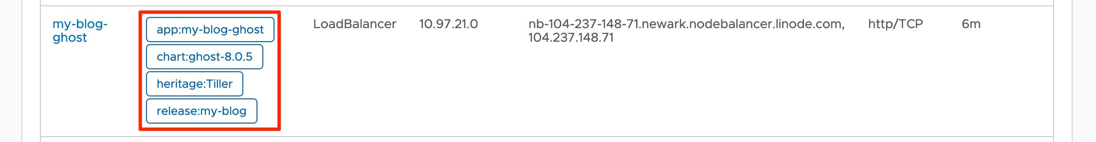 Octant Services View - Labels Highlighted Octant Services View - Labels Highlighted